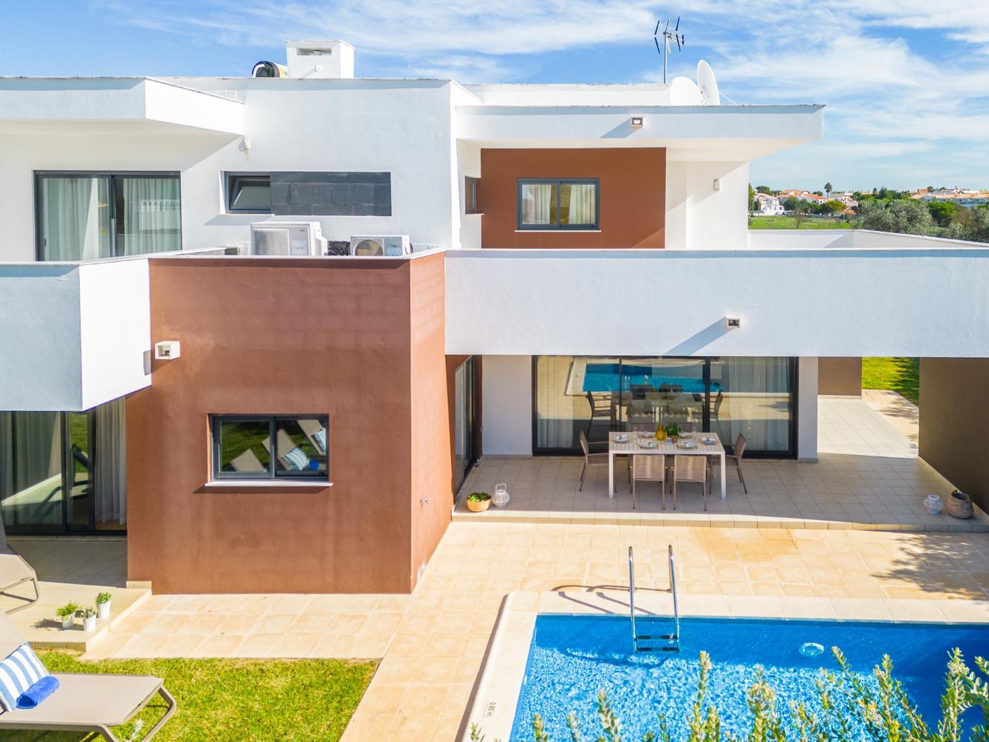 Villas Novochoro - Large Garden- Heatable Pool Albufeira Exterior foto